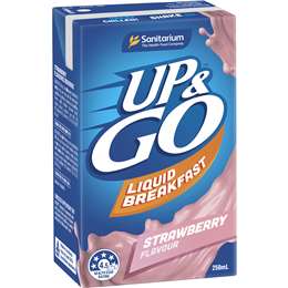 Sanitarium Up&go Liquid Breakfast Strawberry 3 Pack