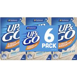 Sanitarium Up&go Liquid Breakfast Vanilla Ice 6 Pack