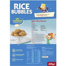 Kellogg's Rice Bubbles Puffed Rice Breakfast Cereal 860g