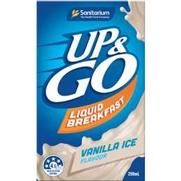 Sanitarium Up&go Liquid Breakfast Vanilla Ice 3 Pack