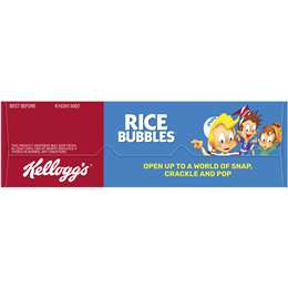 Kellogg's Rice Bubbles Puffed Rice Breakfast Cereal 250g