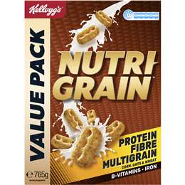 Kellogg's Nutri Grain Protein Breakfast Cereal 765g