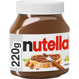 Nutella Hazelnut Chocolate Spread 220g