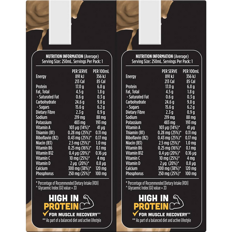 Sanitarium Up&go Protein Energize Coffee 250ml X6 Pack