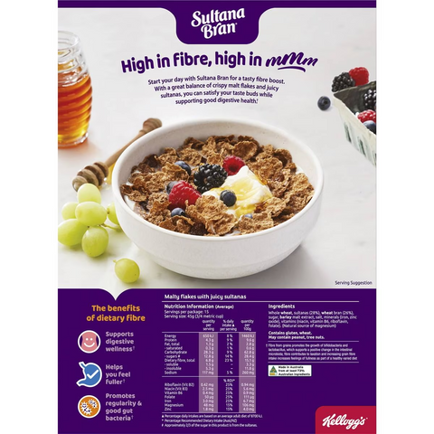 Kellogg's Sultana Bran Breakfast Cereal 700g