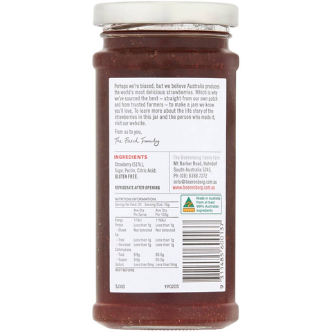 Beerenberg Strawberry Jam 300g