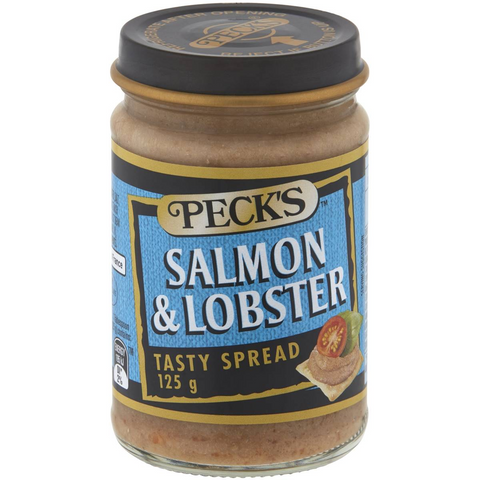 Peck's Salmon & Lobster Spread 125g