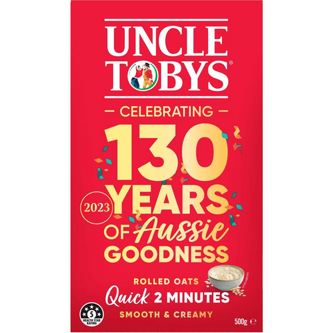 Uncle Tobys Oats Quick Oats Porridge Porridge 500g