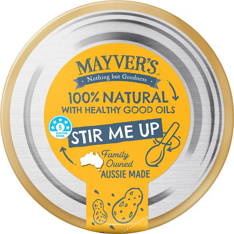 Mayver's Smooth Peanut Butter 375g