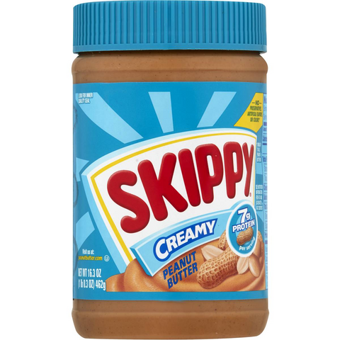 Skippy Creamy Peanut Butter 462g