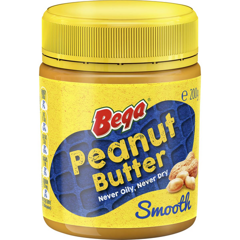 Bega Peanut Butter Smooth 200g Earn Bonus Card Pack^