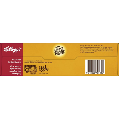 Kellogg's Just Right Apricot & Sultana Breakfast Cereal 740g