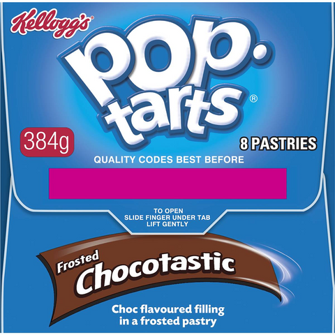 Kellogg's Pop Tarts Frosted Chocotastic Toaster Pastries 384g