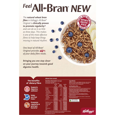 Kellogg's All-bran High Fibre Breakfast Cereal 530g