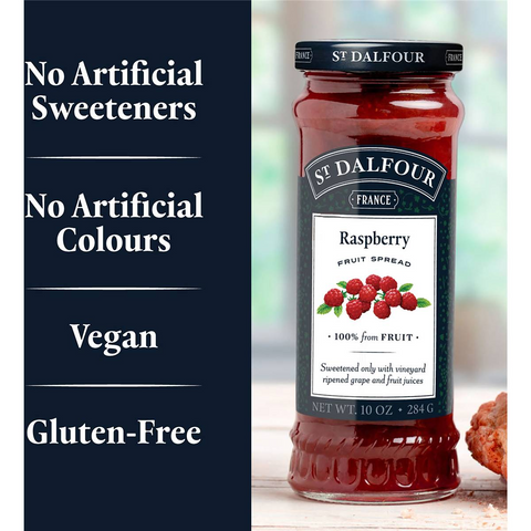 St Dalfour Raspberry 284g 284g