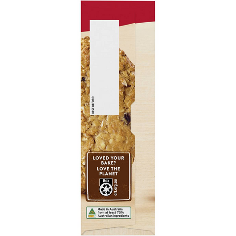 Uncle Tobys Oats Breakfast Bakes Cereal Bar Berry Harvest 260g