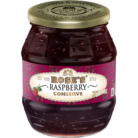 Rose's Raspberry Conserve 375g