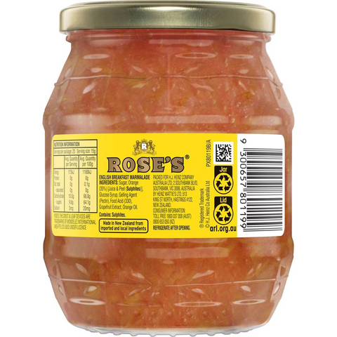 Rose's English Breakfast Marmalade 375g