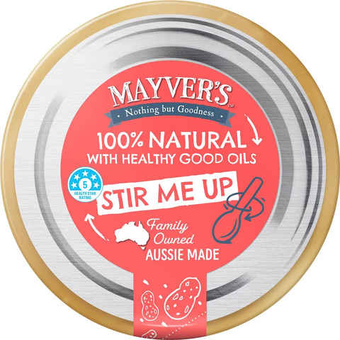 Mayver's Crunchy Peanut Butter 750g