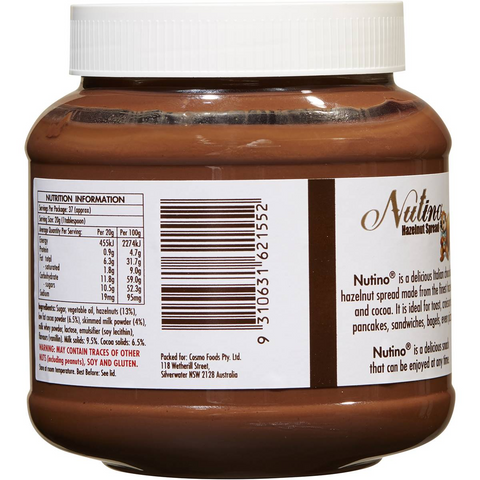 Nutino Hazelnut Spread Spread 750g