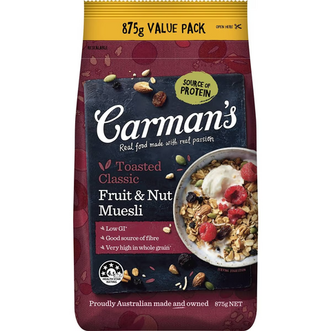 Carman's Muesli Classic 875g