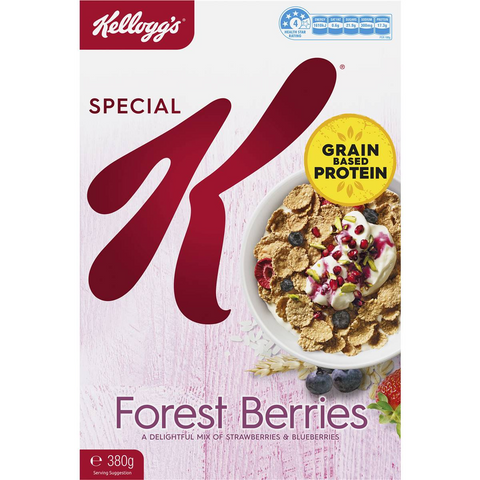 Kellogg's Special K Forest Berries Cereal 380g