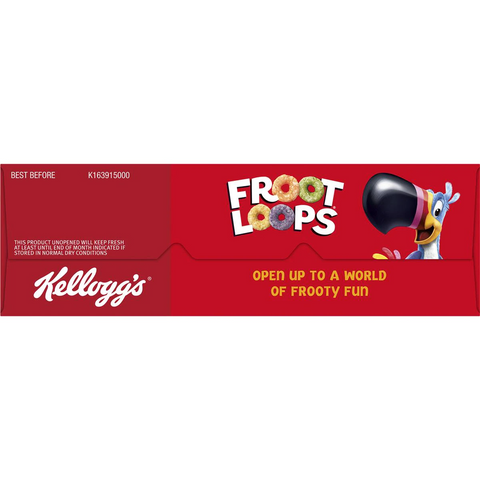 Kellogg's Froot Loops Breakfast Cereal 285g