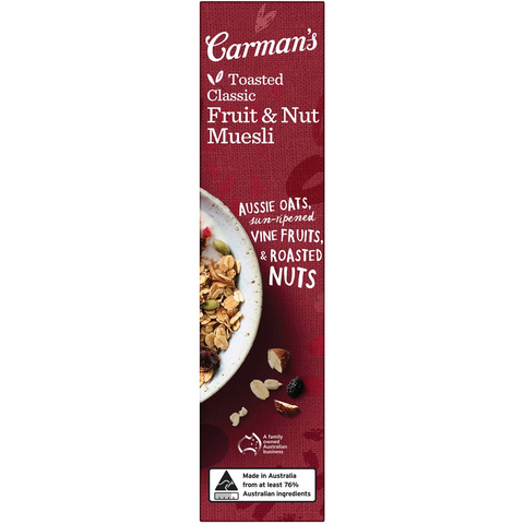 Carman's Classic Fruit & Nut Muesli 500g