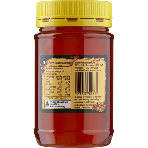 Beechworth 100% Pure Australian Honey Jar 500g