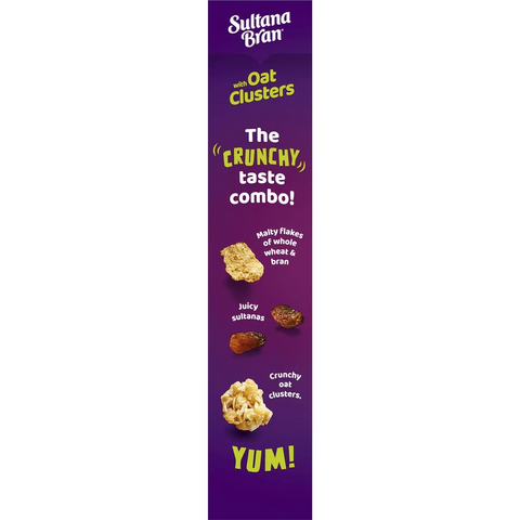 Kellogg's Sultana Bran Oat Cluster Breakfast Cereal 480g