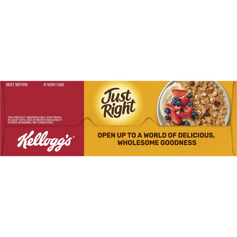 Kellogg's Just Right Apricot & Sultana Breakfast Cereal 460g