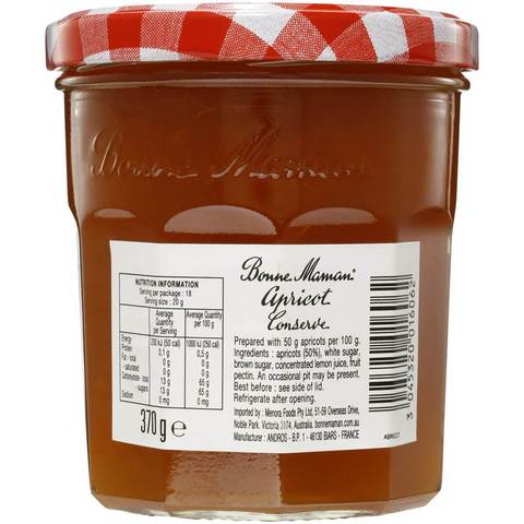 Bonne Maman Apricot Jam 370g