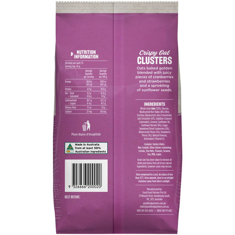 Arnold's Farm Clusters Berry Crumble 700g