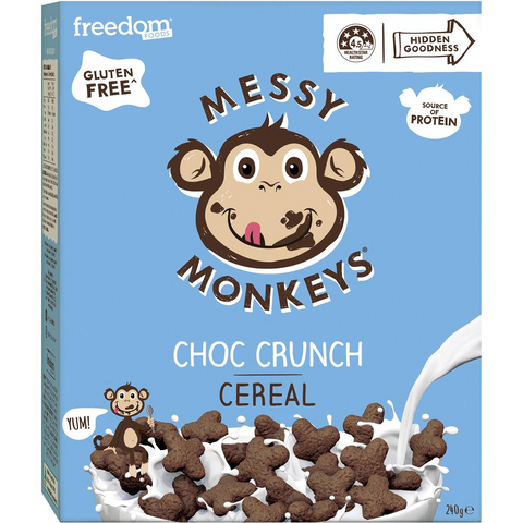 Messy Monkeys Choc Crunch Cereal 240g