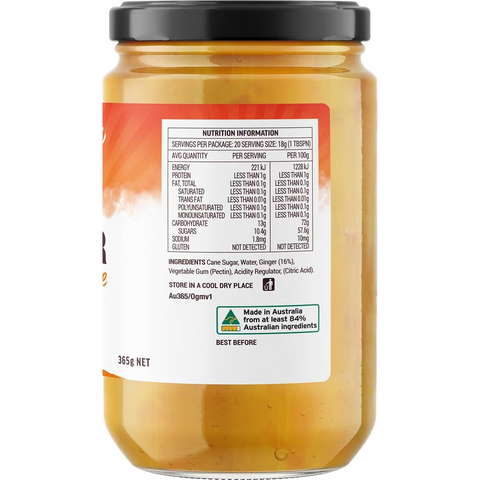 Buderim Ginger Marmalade 365g