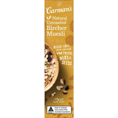 Carman's Natural Bircher Muesli 500g