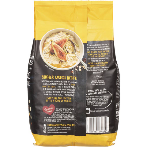 Carman's Natural Bircher Muesli 875g