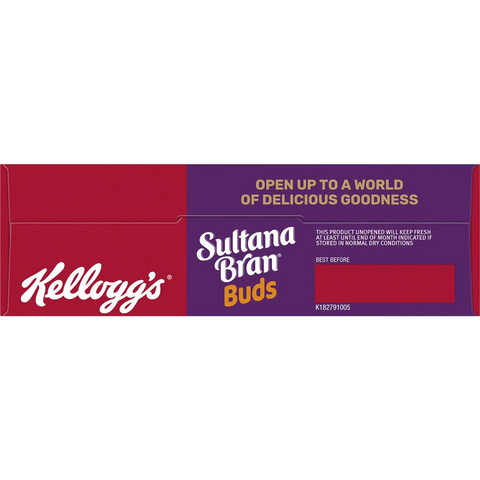 Kellogg's Sultana Bran Buds Fibre Breakfast Cereal 450g