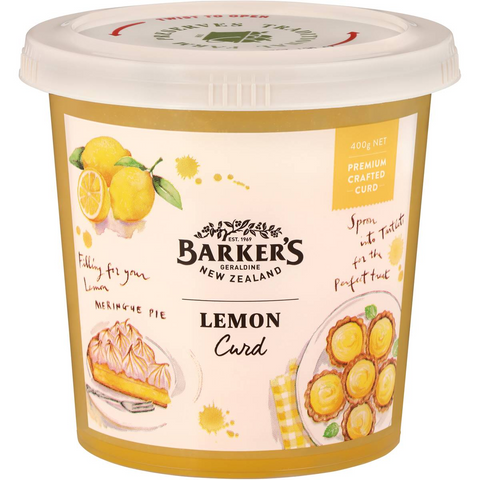 Barkers Lemon Curd 400g