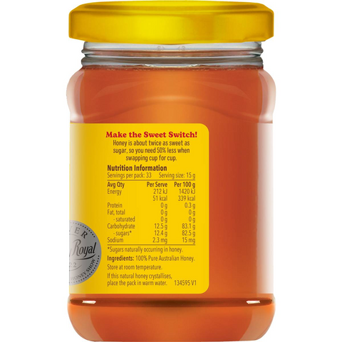 Capilano 100% Pure Australian Honey Jar 500g