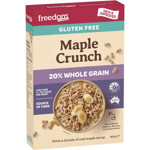 Freedom Classic Maple Crunch Cereal 360g