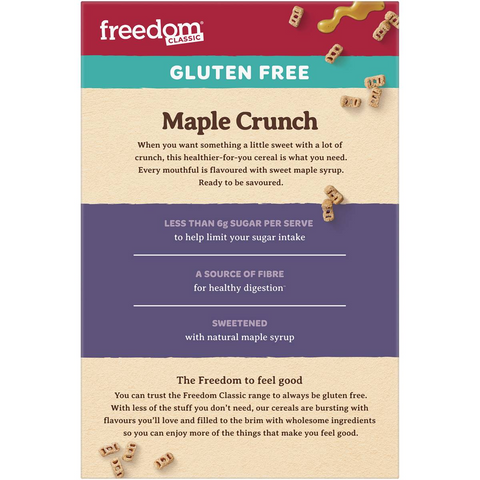 Freedom Classic Maple Crunch Cereal 360g