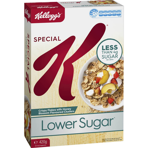 Kellogg's Special K Lower Sugar Breakfast Cereal 420g