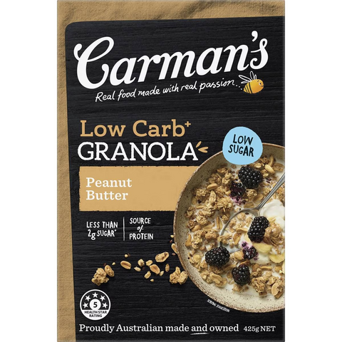 Carman's Low Carb Granola Peanut Butter 425g