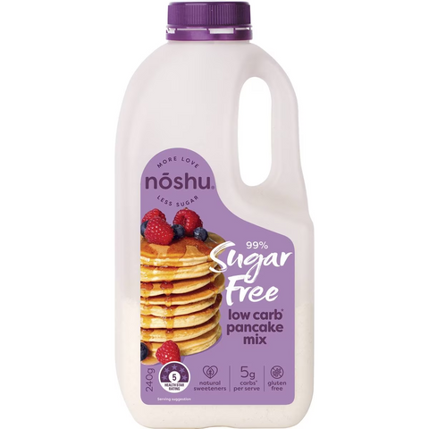 Noshu 99% Sugar Free Low Carb Pancake Mix 240g