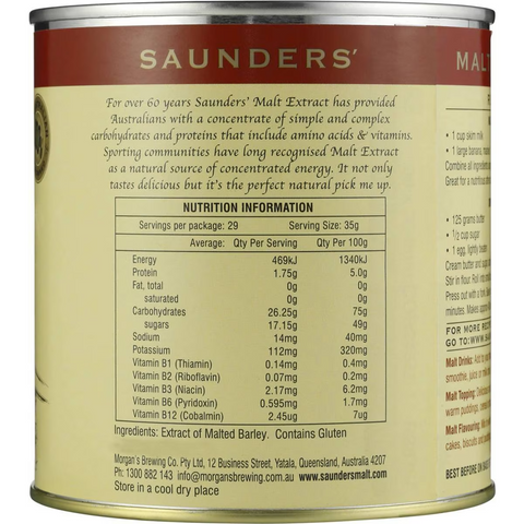 Saunders Malt Extract 1kg