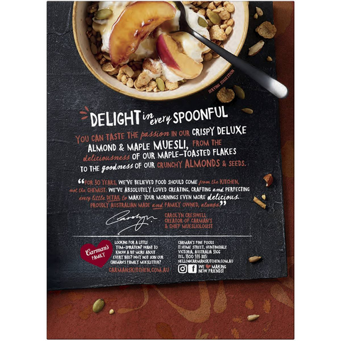 Carman's Deluxe Muesli Almond & Maple 400g