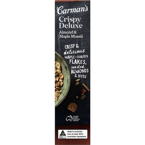 Carman's Deluxe Muesli Almond & Maple 400g