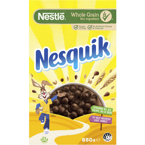 Nestle Nesquik Breakfast Cereal 650g