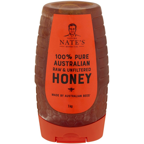 Nature Nate's Raw & Unfiltered Honey 1kg